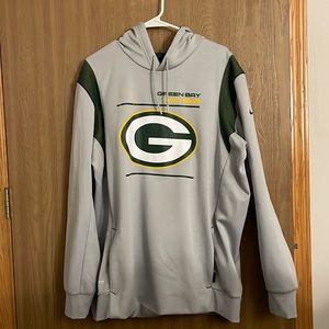 Nike Green Bay Packers hooded sweatshirt, size XL